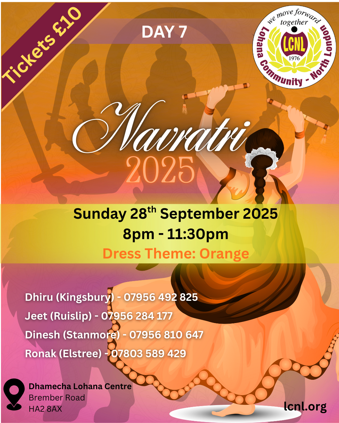 Poster for Orange Navratri 2025