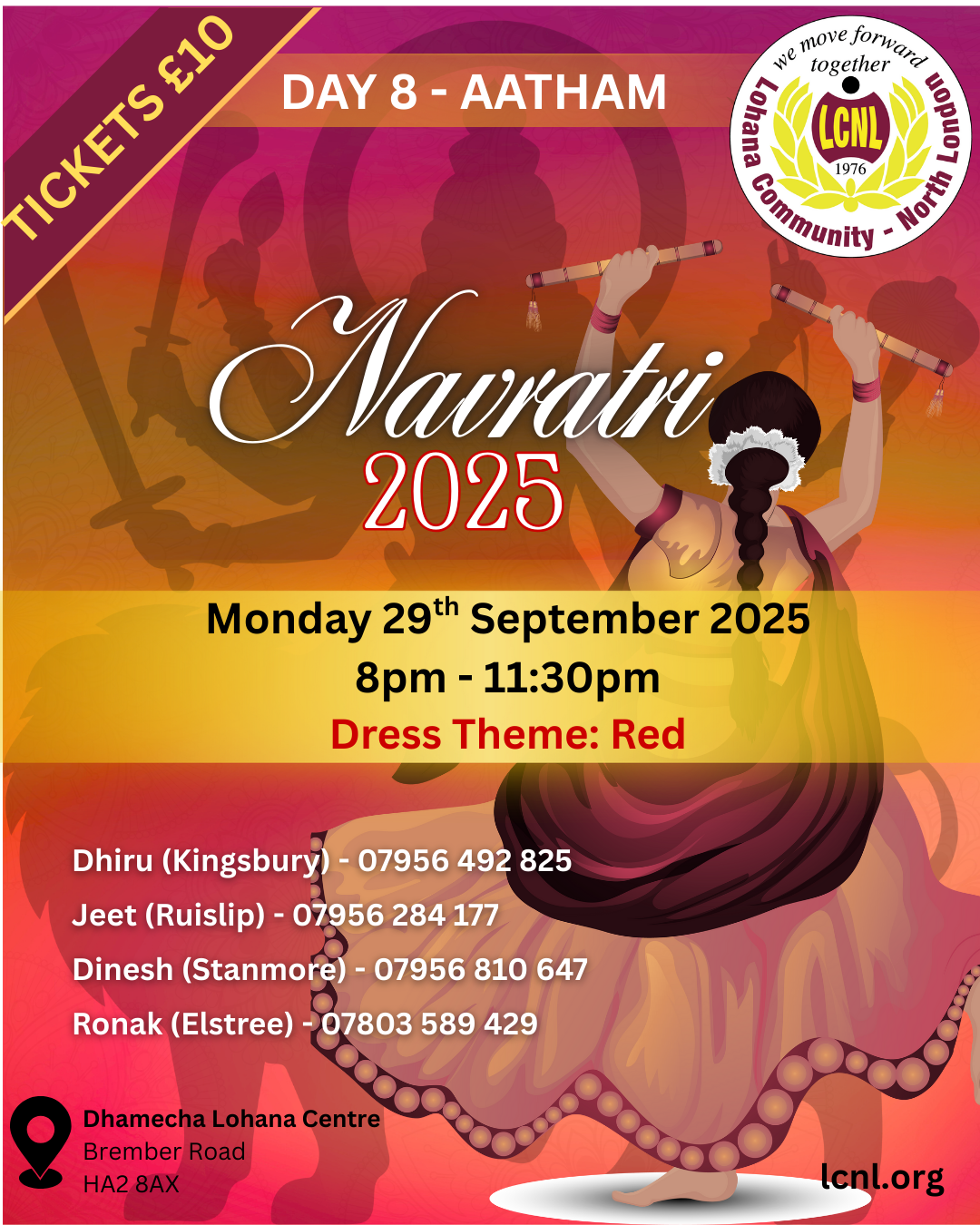 Poster for Red Aatham Navratri 2025