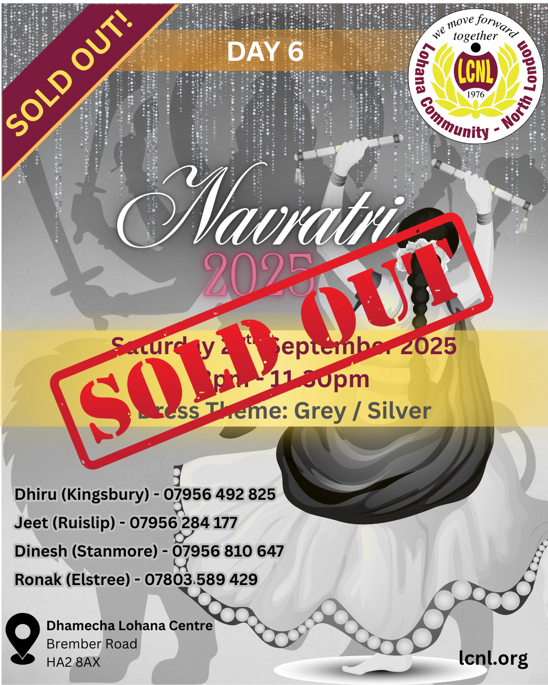 Poster for Silver Navratri 2025