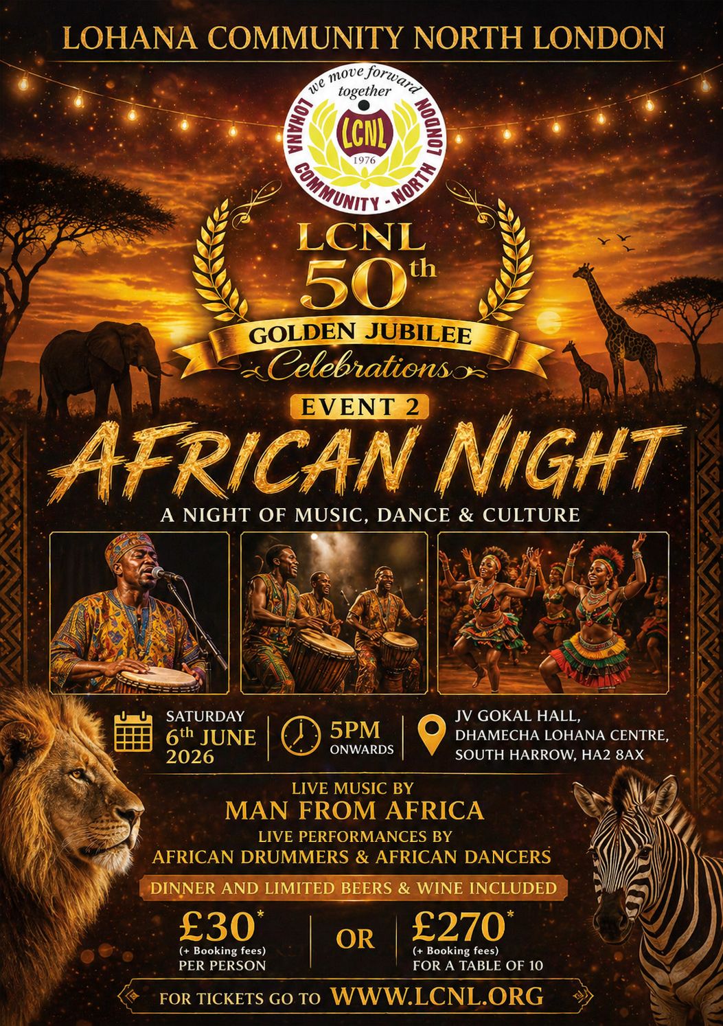 LCNL African Night Event